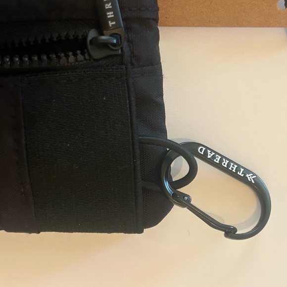 BRAND NEW- THREAD WALLET BLACK - ADVENTURE POUCH WALLET - Picture 9 of 11